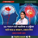 ৯৯ শতাংশ হার্ট অ্যাটাক ও স্ট্রোক ঘটে মাত্র ৪ কারণে, জেনে নিন